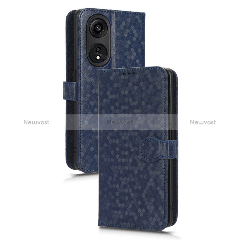 Leather Case Stands Flip Cover Holder C01X for Huawei Honor X5 Plus