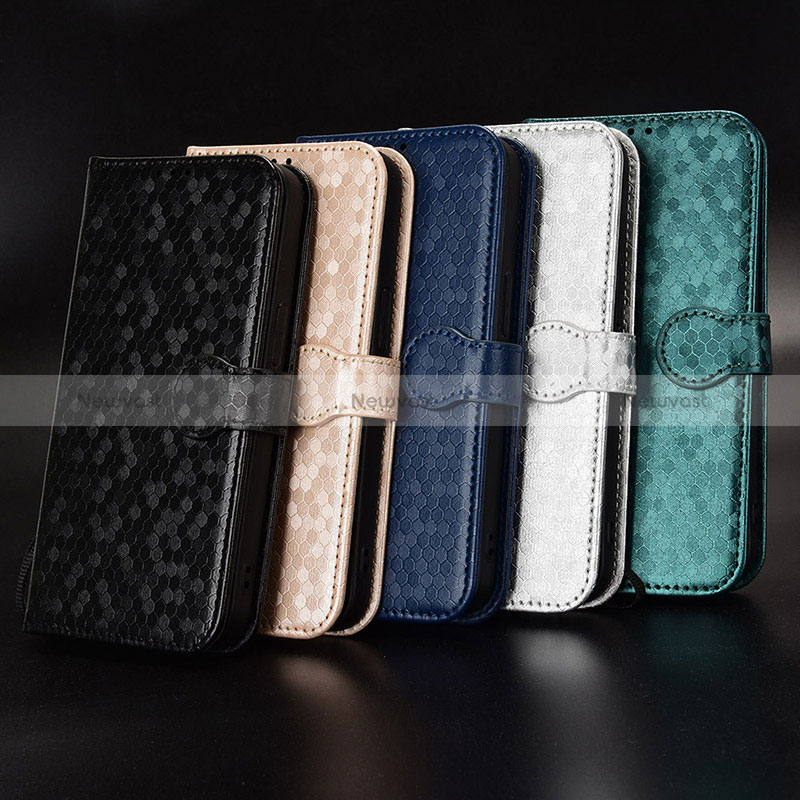 Leather Case Stands Flip Cover Holder C01X for Huawei Honor X7