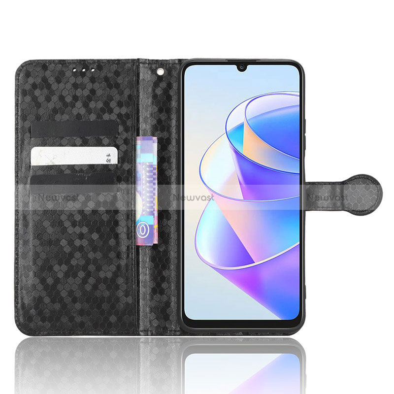 Leather Case Stands Flip Cover Holder C01X for Huawei Honor X7a