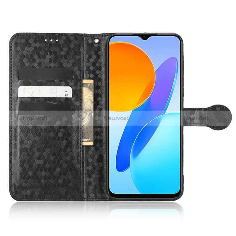 Leather Case Stands Flip Cover Holder C01X for Huawei Honor X8a 5G