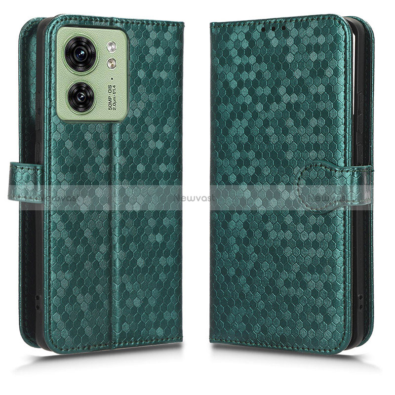 Leather Case Stands Flip Cover Holder C01X for Motorola Moto Edge (2023) 5G