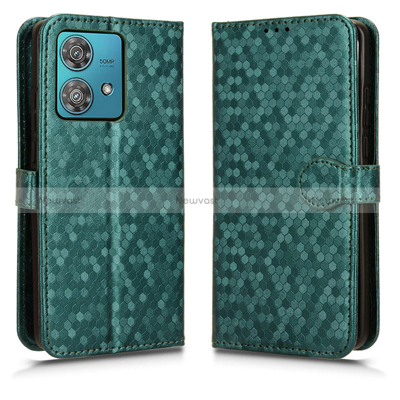 Leather Case Stands Flip Cover Holder C01X for Motorola Moto Edge 40 Neo 5G