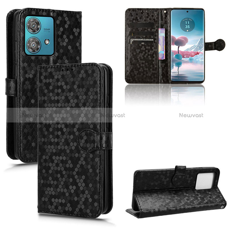 Leather Case Stands Flip Cover Holder C01X for Motorola Moto Edge 40 Neo 5G