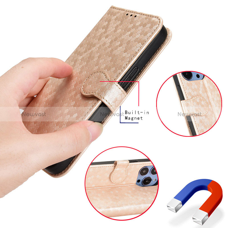 Leather Case Stands Flip Cover Holder C01X for Oppo A1x 5G