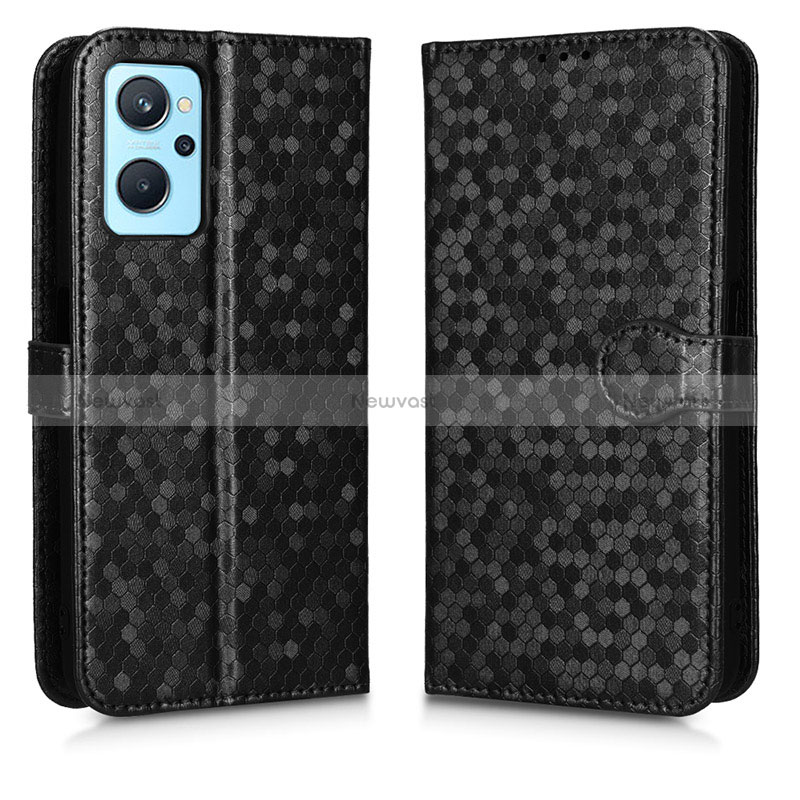 Leather Case Stands Flip Cover Holder C01X for Oppo A96 4G