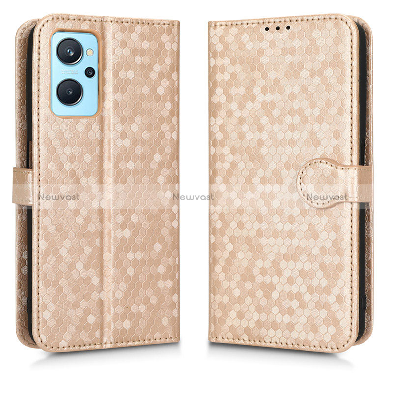 Leather Case Stands Flip Cover Holder C01X for Oppo A96 4G