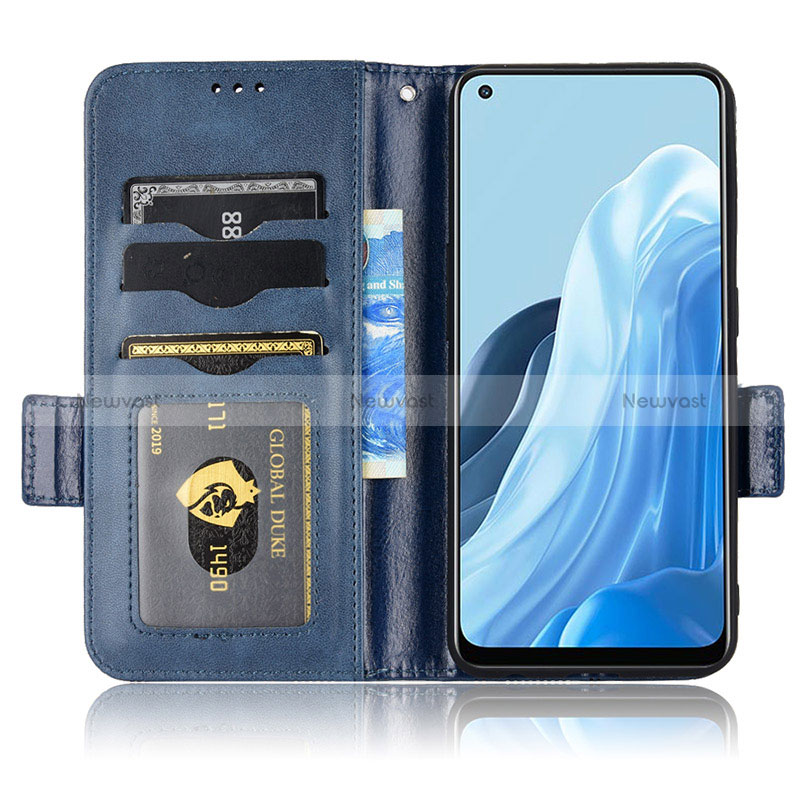 Leather Case Stands Flip Cover Holder C01X for Oppo Find X5 Lite 5G