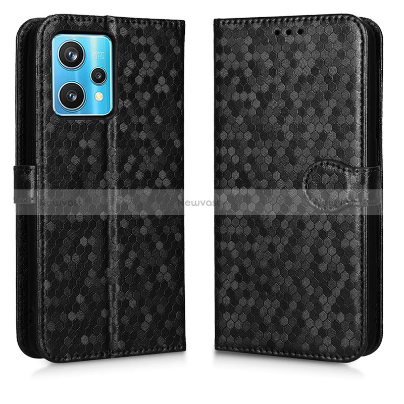 Leather Case Stands Flip Cover Holder C01X for Realme 9 4G