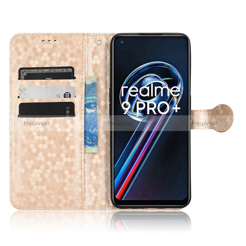 Leather Case Stands Flip Cover Holder C01X for Realme 9 Pro+ Plus 5G