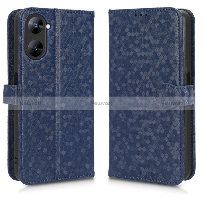 Leather Case Stands Flip Cover Holder C01X for Realme V30t 5G