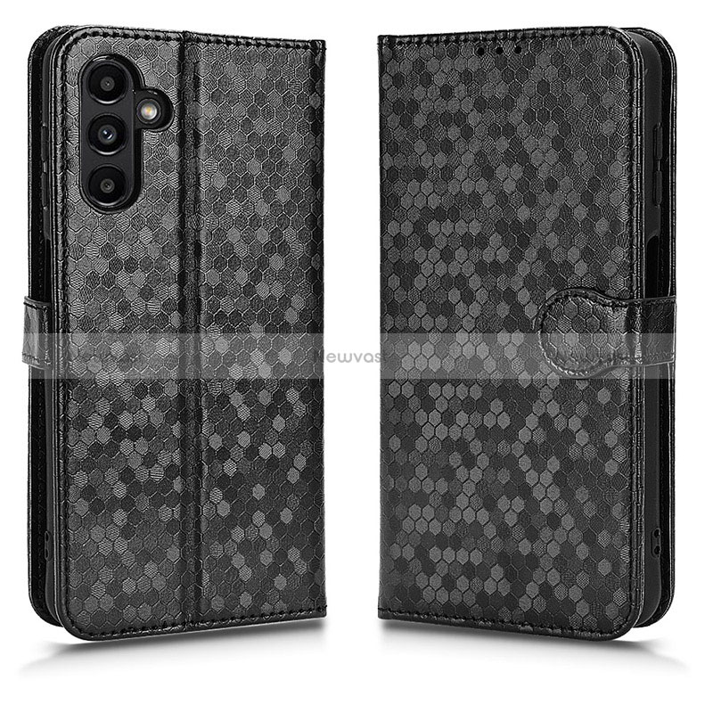 Leather Case Stands Flip Cover Holder C01X for Samsung Galaxy A04s