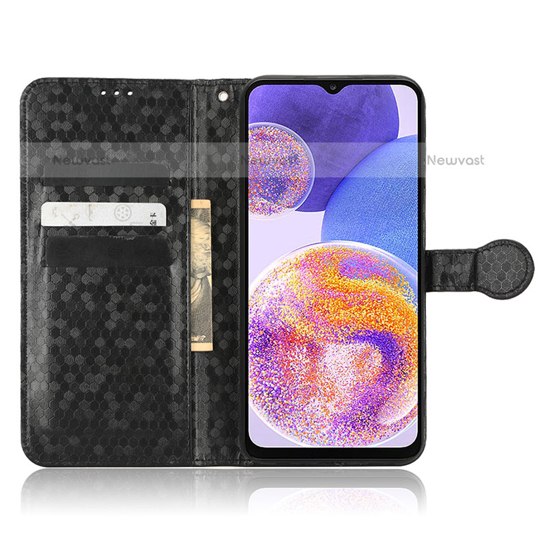 Leather Case Stands Flip Cover Holder C01X for Samsung Galaxy A23 5G