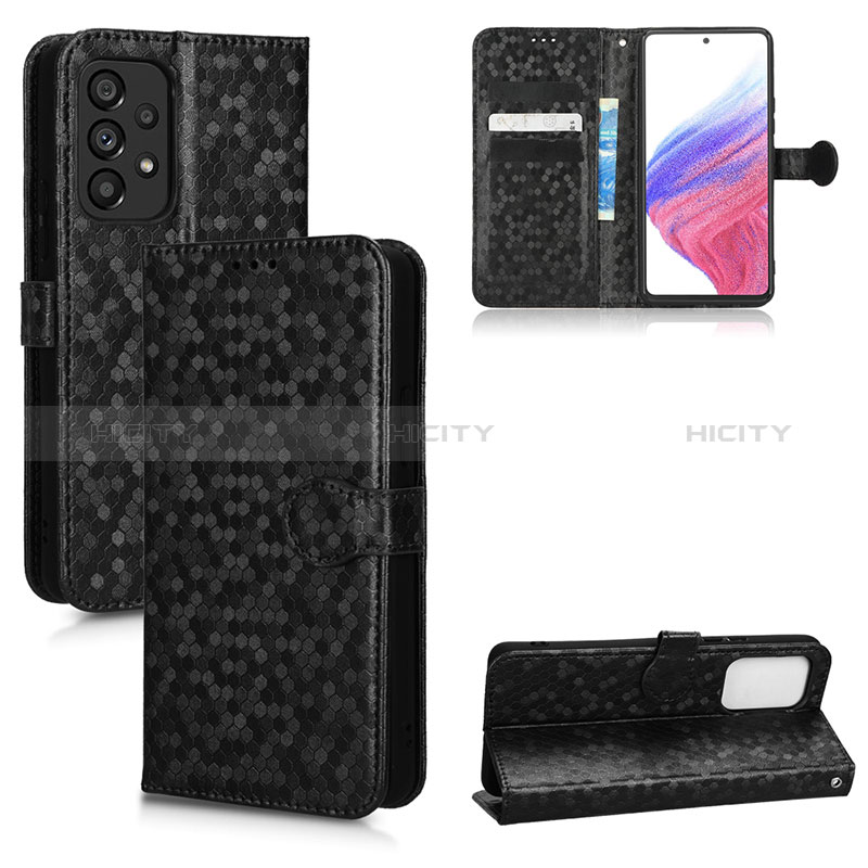 Leather Case Stands Flip Cover Holder C01X for Samsung Galaxy A53 5G