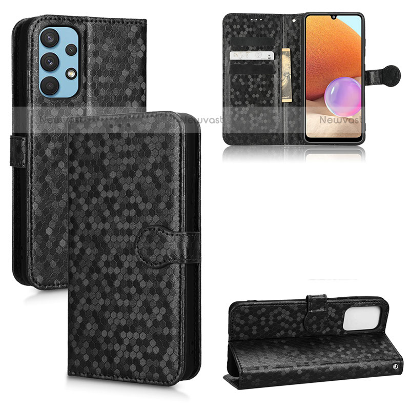 Leather Case Stands Flip Cover Holder C01X for Samsung Galaxy M32 5G