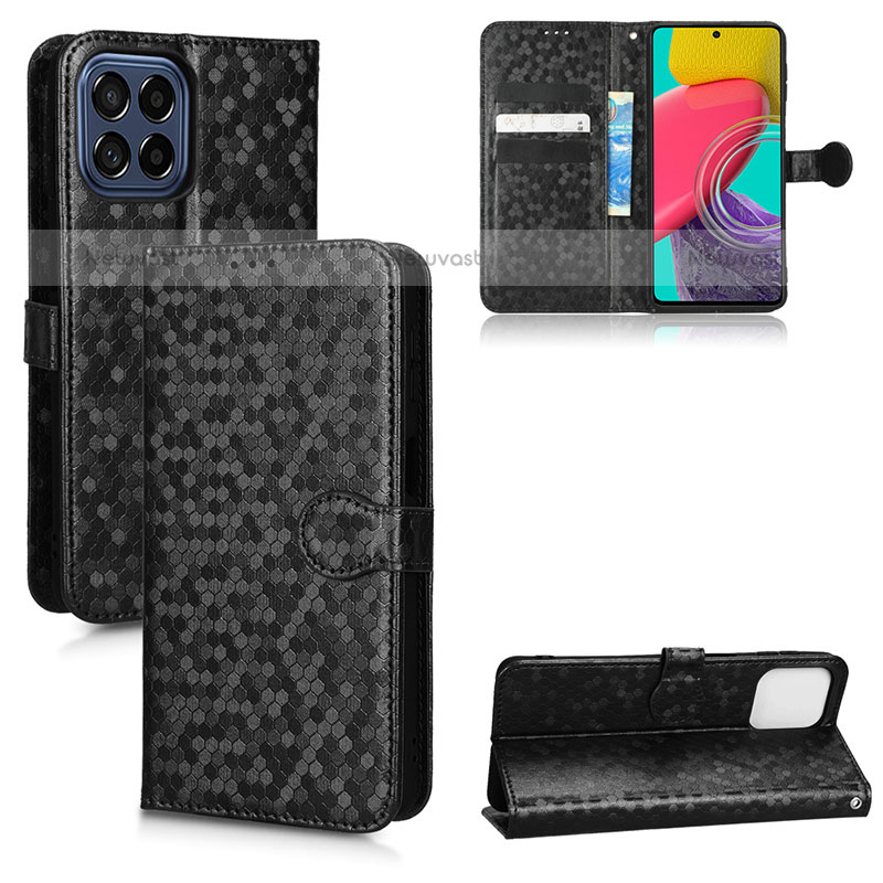 Leather Case Stands Flip Cover Holder C01X for Samsung Galaxy M33 5G