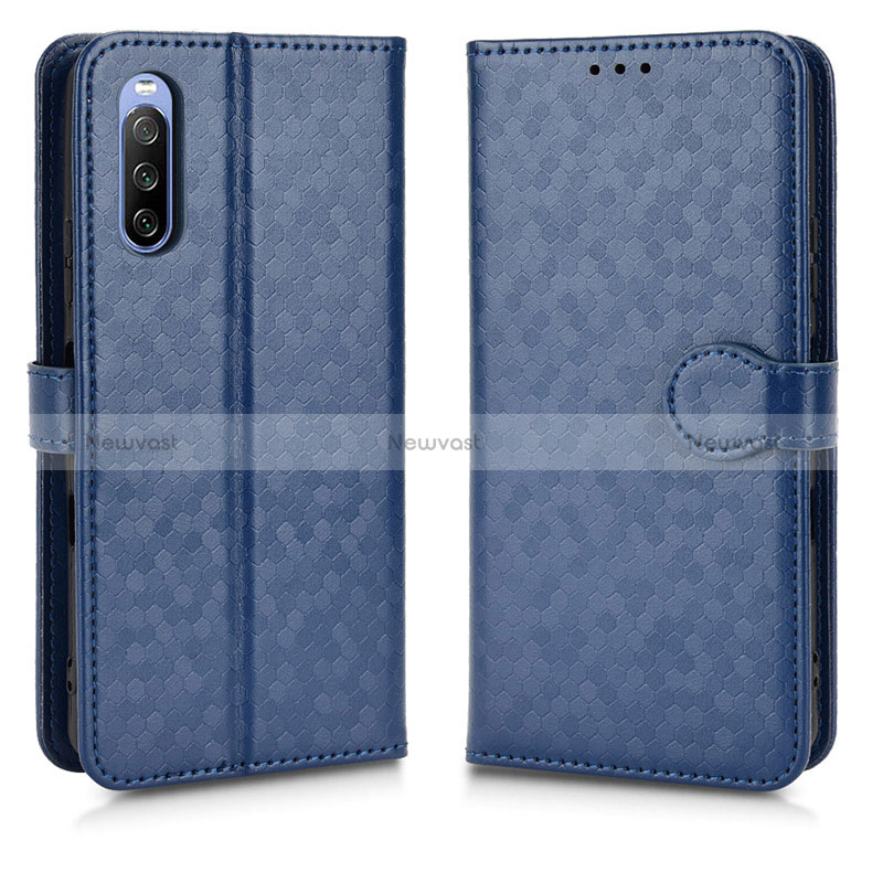 Leather Case Stands Flip Cover Holder C01X for Sony Xperia 10 III