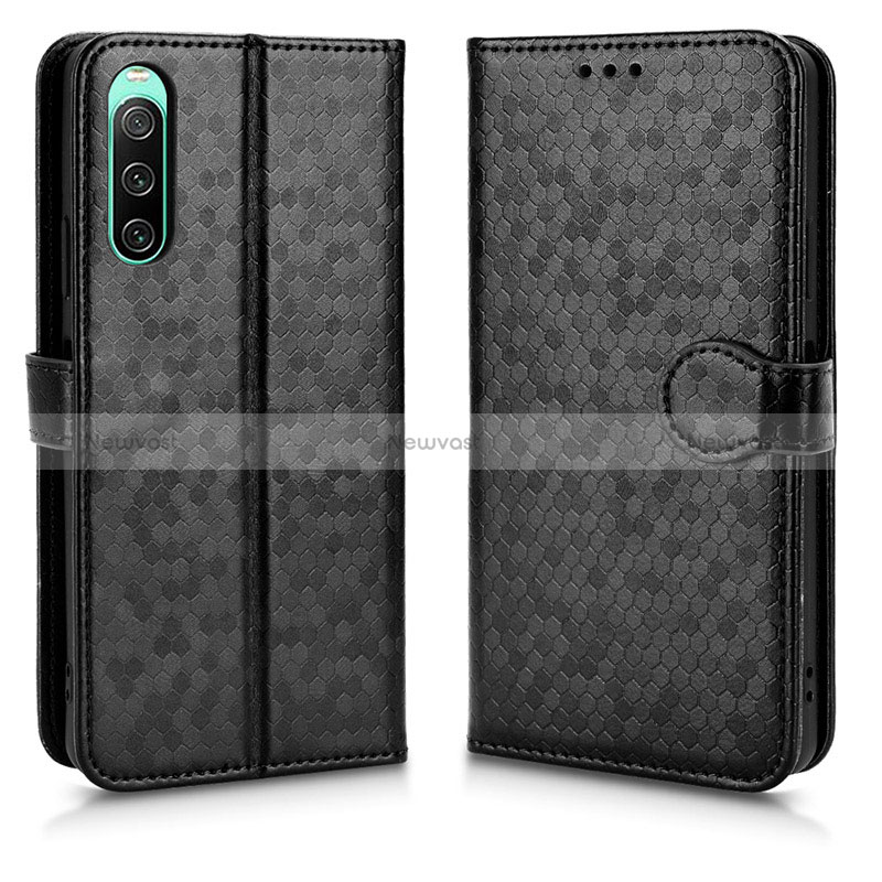 Leather Case Stands Flip Cover Holder C01X for Sony Xperia 10 IV