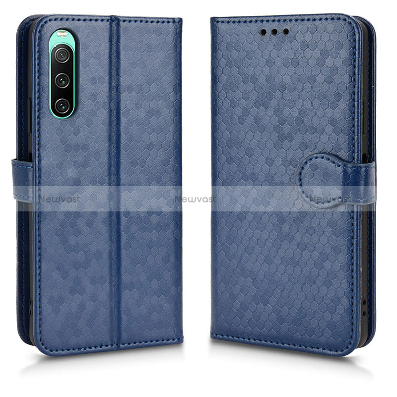 Leather Case Stands Flip Cover Holder C01X for Sony Xperia 10 IV