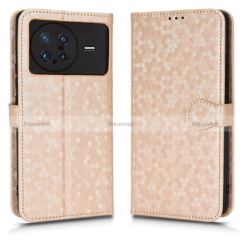 Leather Case Stands Flip Cover Holder C01X for Vivo X Note