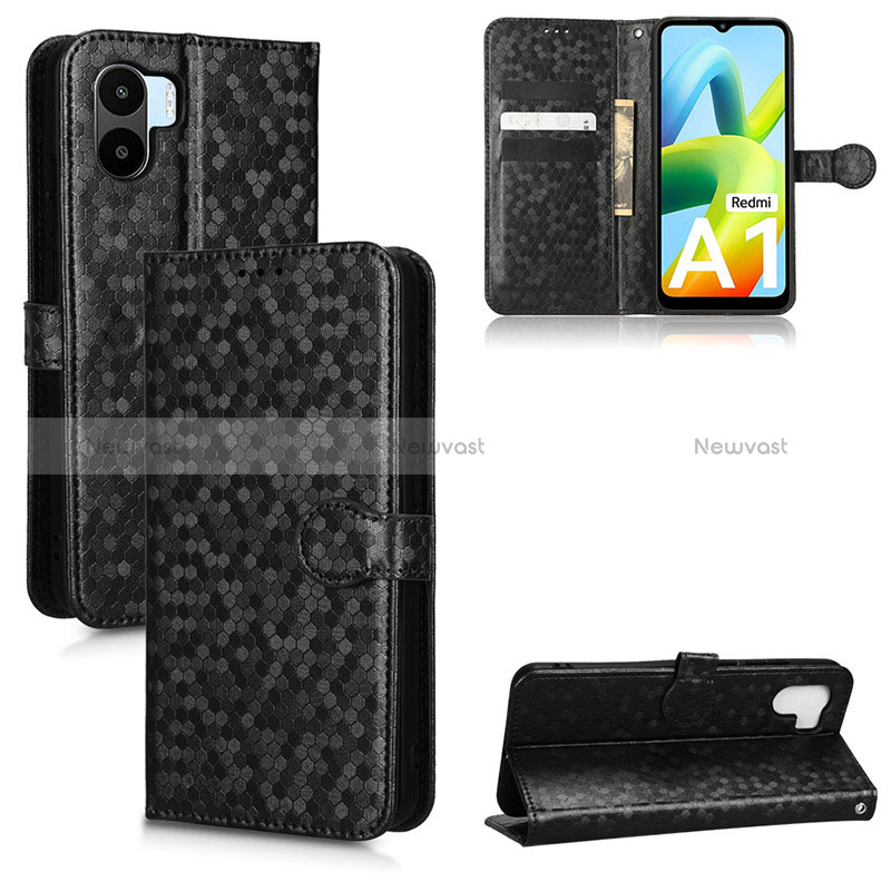 Leather Case Stands Flip Cover Holder C01X for Xiaomi Poco C51