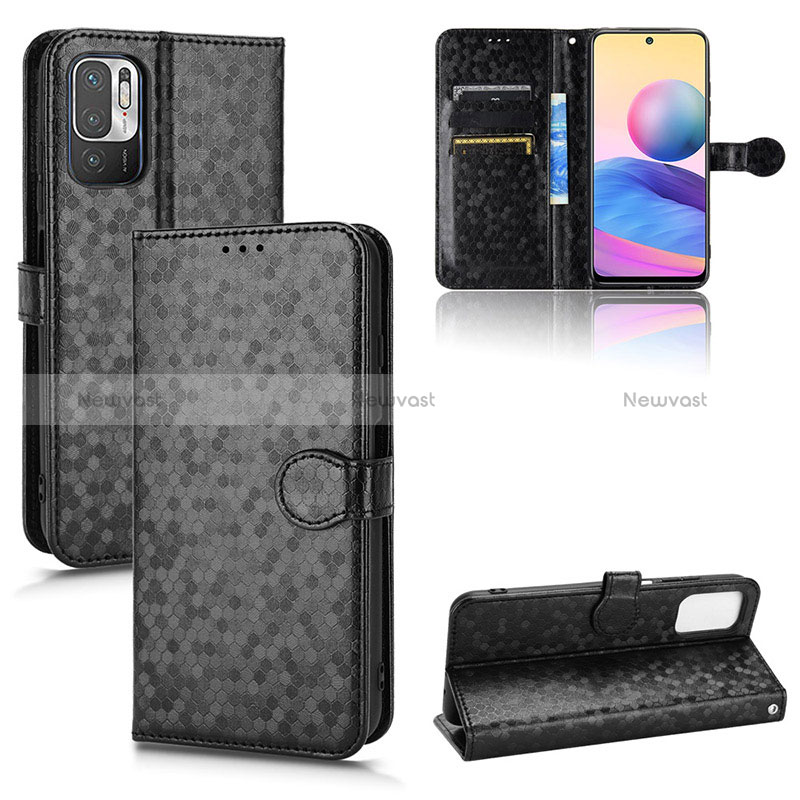 Leather Case Stands Flip Cover Holder C01X for Xiaomi POCO M3 Pro 5G