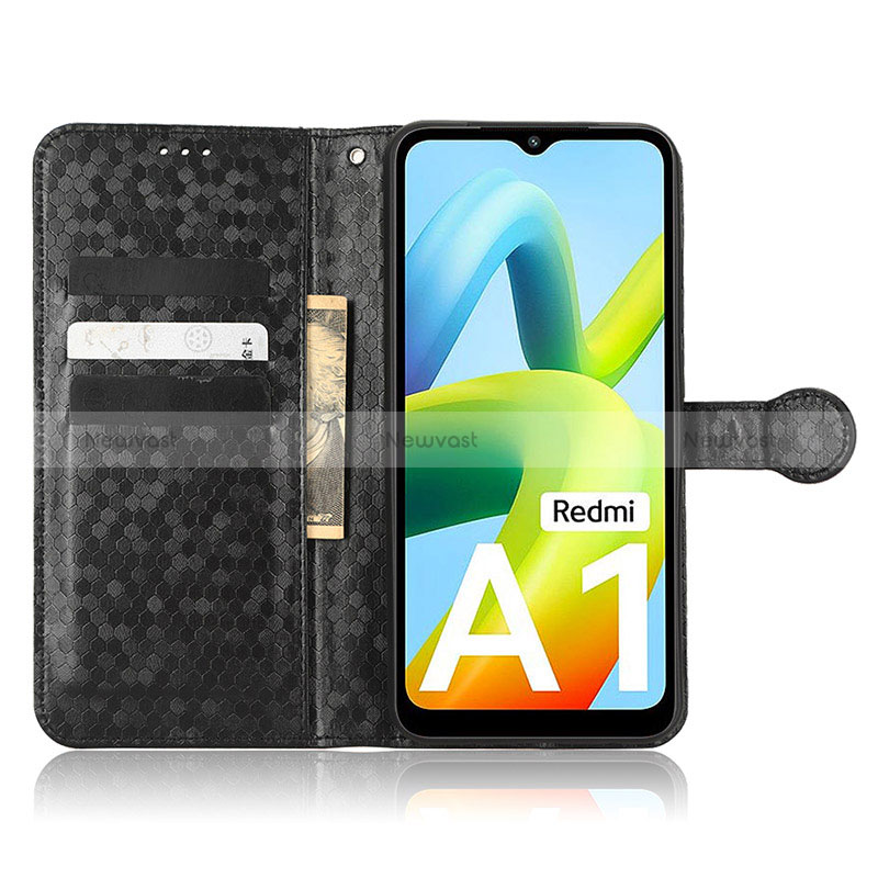 Leather Case Stands Flip Cover Holder C01X for Xiaomi Redmi A2