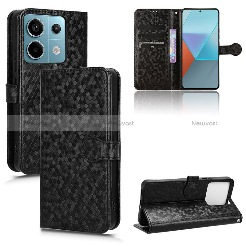 Leather Case Stands Flip Cover Holder C01X for Xiaomi Redmi Note 13 Pro 5G