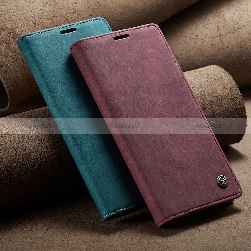 Leather Case Stands Flip Cover Holder C02S for Huawei P50 Pro