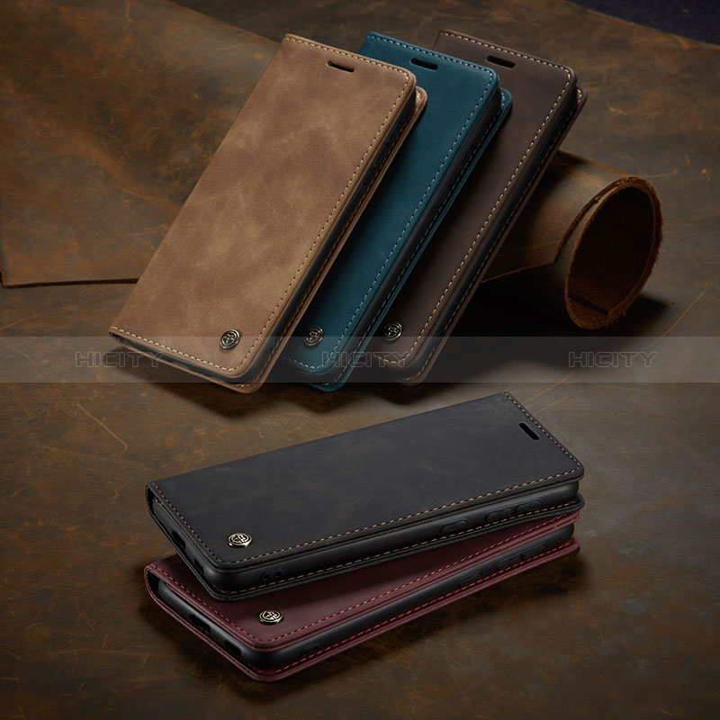 Leather Case Stands Flip Cover Holder C02S for Samsung Galaxy A03s