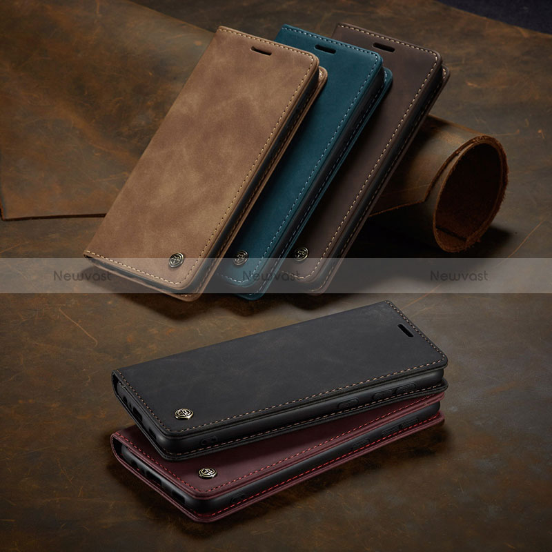 Leather Case Stands Flip Cover Holder C02S for Samsung Galaxy A32 5G