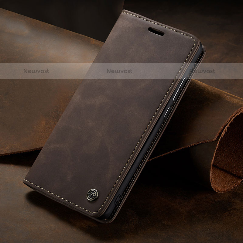 Leather Case Stands Flip Cover Holder C02S for Samsung Galaxy M10