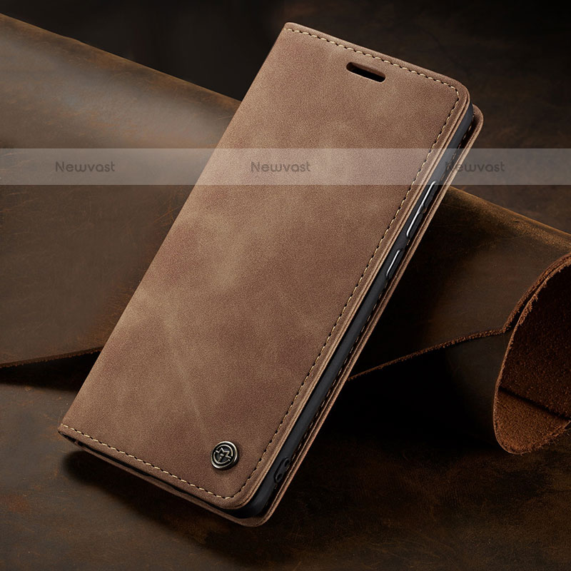 Leather Case Stands Flip Cover Holder C02S for Samsung Galaxy M10