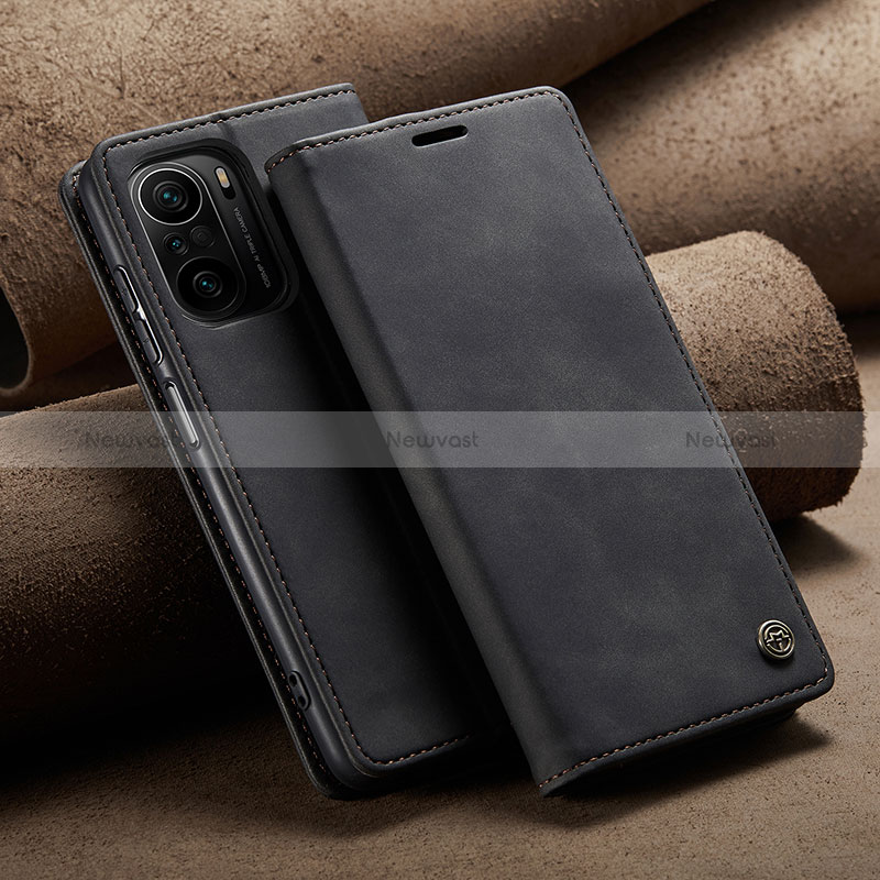 Leather Case Stands Flip Cover Holder C02S for Xiaomi Mi 11i 5G