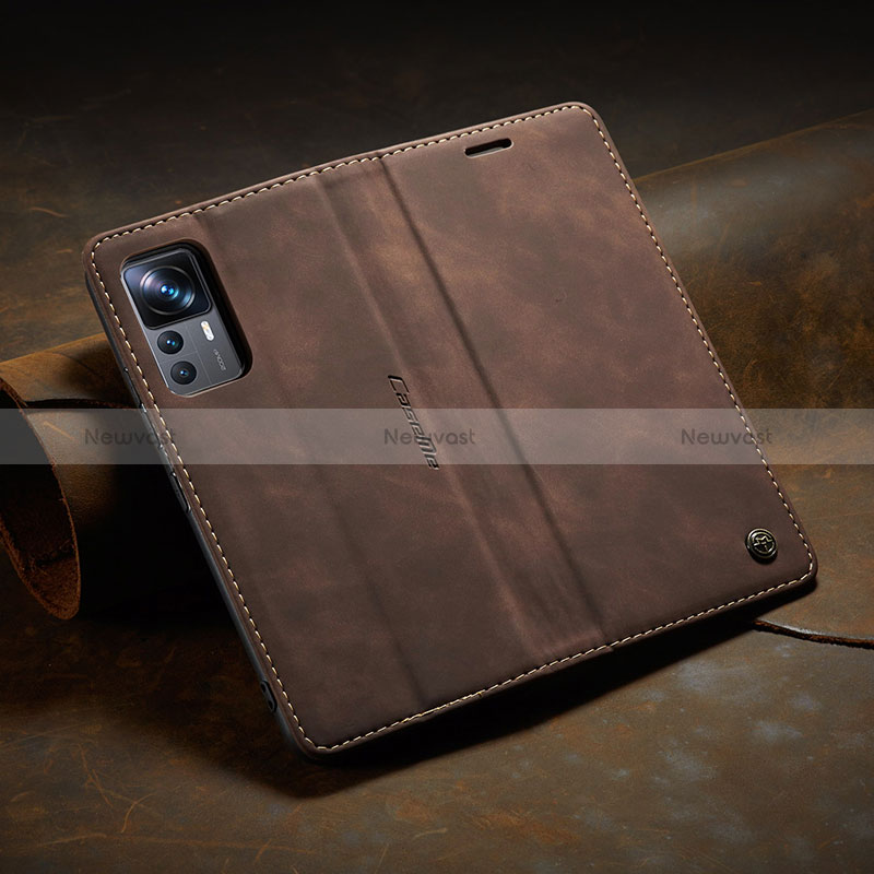 Leather Case Stands Flip Cover Holder C02S for Xiaomi Mi 12T 5G