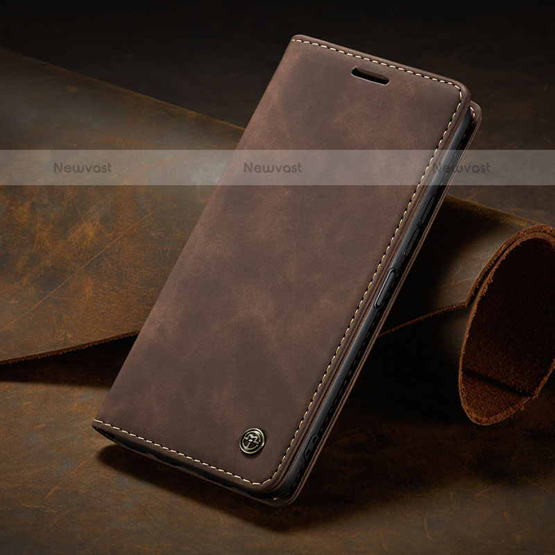 Leather Case Stands Flip Cover Holder C02S for Xiaomi Poco C65