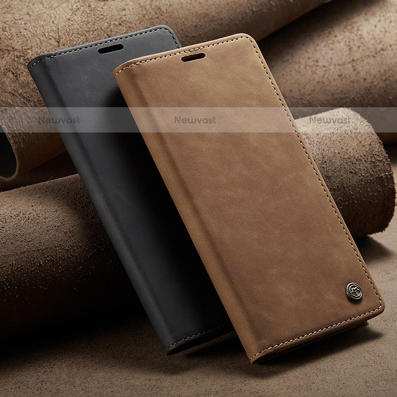 Leather Case Stands Flip Cover Holder C02S for Xiaomi Poco C65