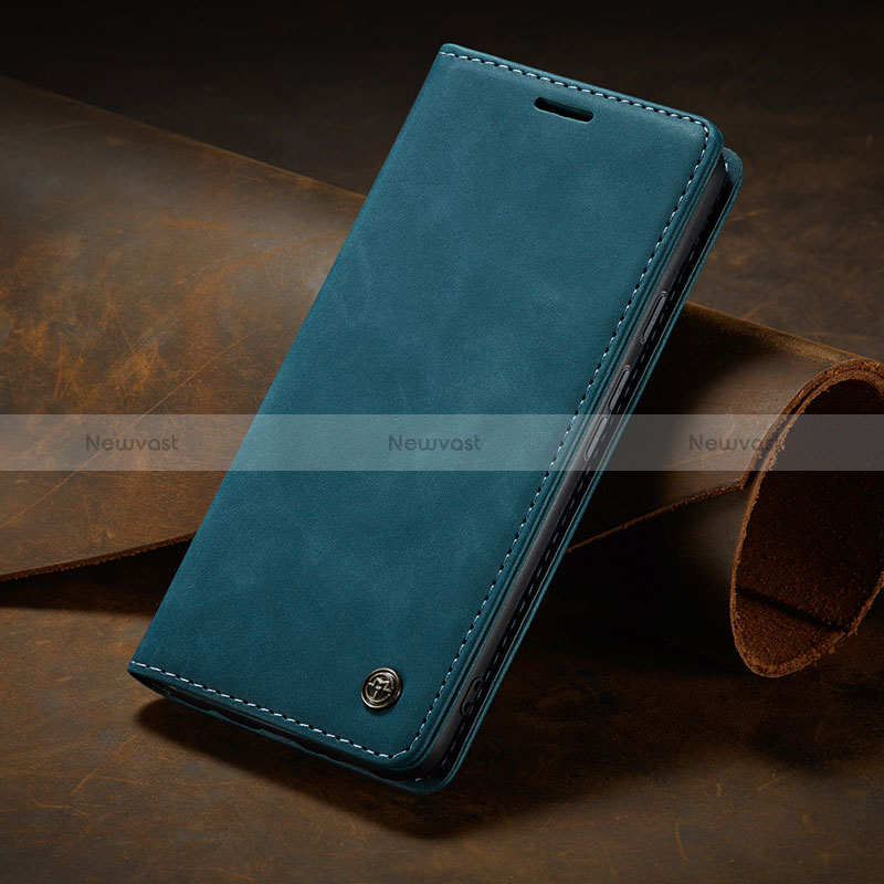 Leather Case Stands Flip Cover Holder C02S for Xiaomi Poco M6 Pro 5G