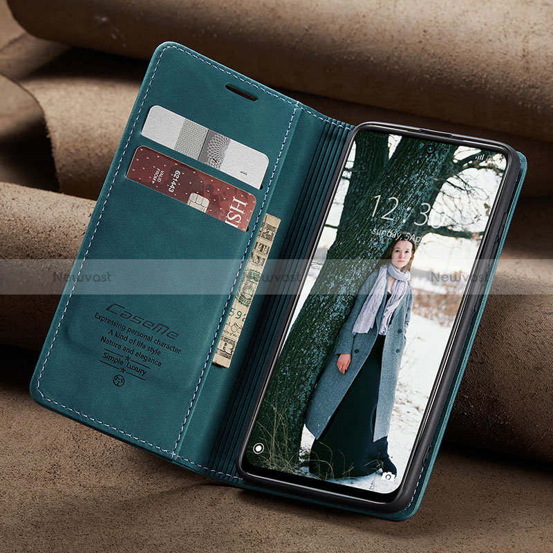 Leather Case Stands Flip Cover Holder C02S for Xiaomi Redmi Note 11 4G (2022)