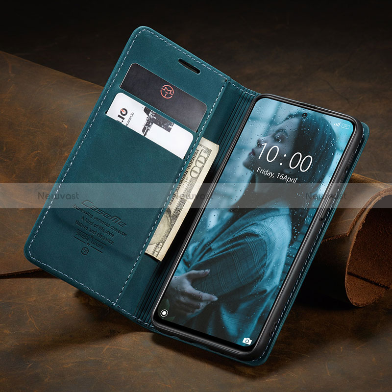 Leather Case Stands Flip Cover Holder C02S for Xiaomi Redmi Note 11 SE India 4G