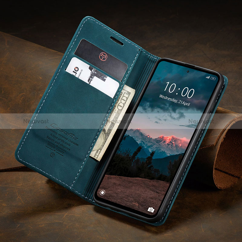 Leather Case Stands Flip Cover Holder C02S for Xiaomi Redmi Note 12 4G