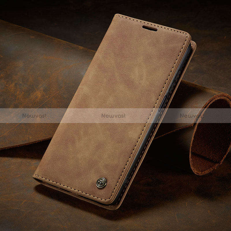 Leather Case Stands Flip Cover Holder C02S for Xiaomi Redmi Note 9 Pro