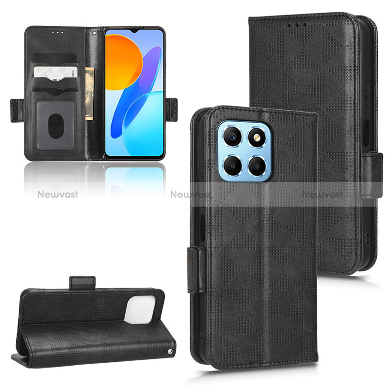 Leather Case Stands Flip Cover Holder C02X for Huawei Honor X6