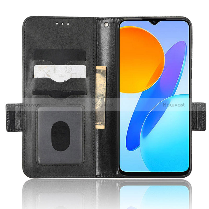 Leather Case Stands Flip Cover Holder C02X for Huawei Honor X6 5G