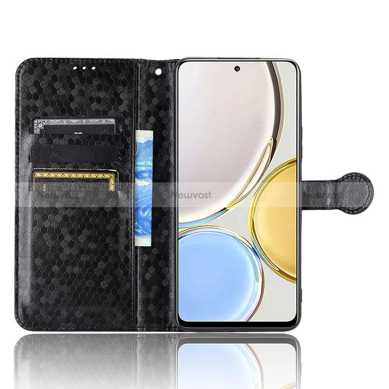 Leather Case Stands Flip Cover Holder C02X for Huawei Honor X9 5G