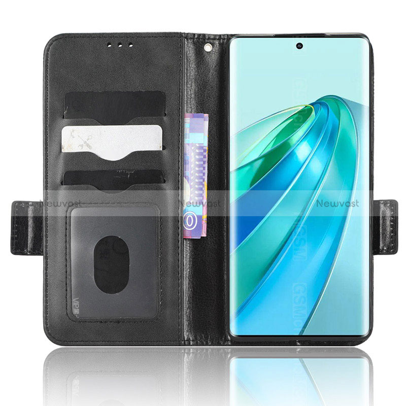 Leather Case Stands Flip Cover Holder C02X for Huawei Honor X9a 5G