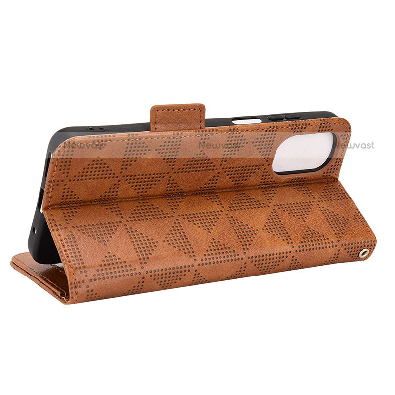 Leather Case Stands Flip Cover Holder C02X for Motorola Moto E32