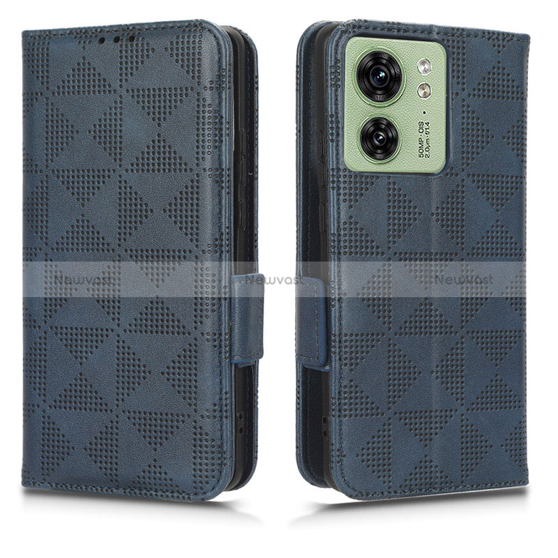 Leather Case Stands Flip Cover Holder C02X for Motorola Moto Edge 40 5G