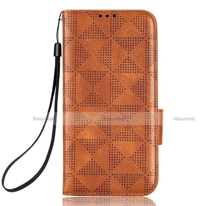 Leather Case Stands Flip Cover Holder C02X for Motorola Moto G32