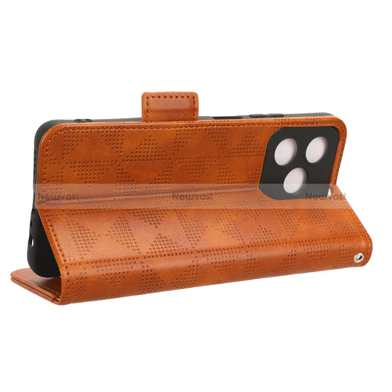 Leather Case Stands Flip Cover Holder C02X for Realme C67