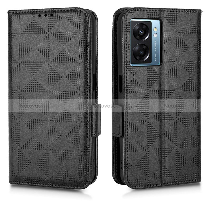 Leather Case Stands Flip Cover Holder C02X for Realme V23 5G